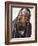 A Tuareg Woman with Attractive Silver Jewellery at Her Desert Home, North of Timbuktu, Mali-Nigel Pavitt-Framed Photographic Print