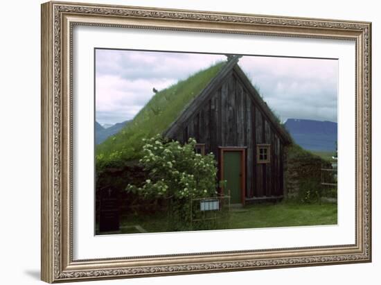 A Turf Church from the 1850S-CM Dixon-Framed Photographic Print