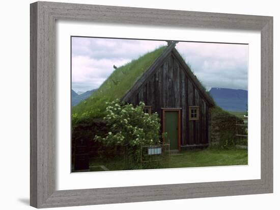 A Turf Church from the 1850S-CM Dixon-Framed Photographic Print