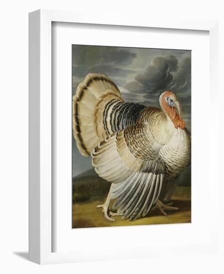 A Turkey in a Landsape-Peter Wenceslaus-Framed Giclee Print