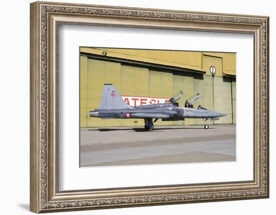 A Turkish Air Force F-5B-2000 Freedom Fighter-Stocktrek Images-Framed Photographic Print