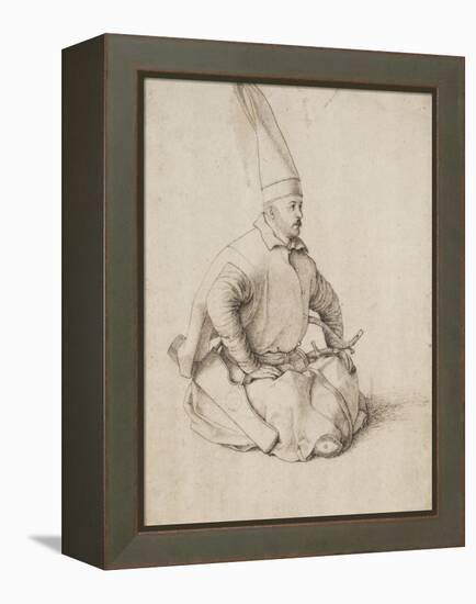 A Turkish Janissary-Gentile Bellini-Framed Stretched Canvas