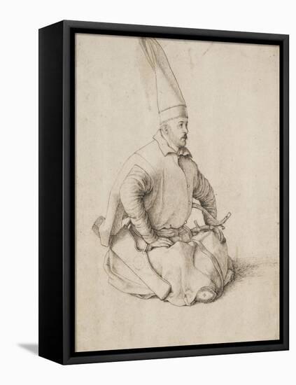 A Turkish Janissary-Gentile Bellini-Framed Stretched Canvas