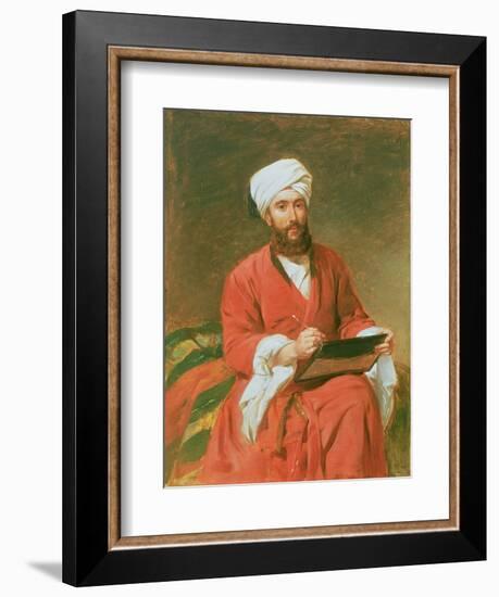 A Turkish Pasha-Frederick Goodall-Framed Giclee Print