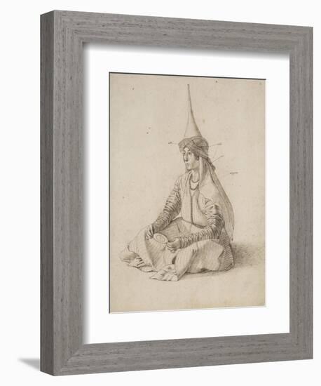 A Turkish Woman-Gentile Bellini-Framed Premium Giclee Print