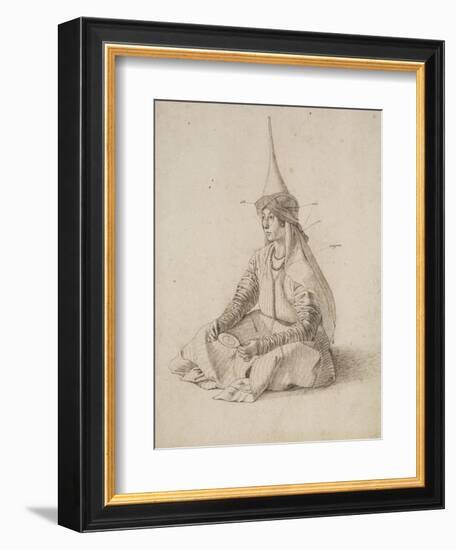 A Turkish Woman-Gentile Bellini-Framed Premium Giclee Print