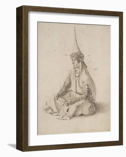 A Turkish Woman-Gentile Bellini-Framed Art Print