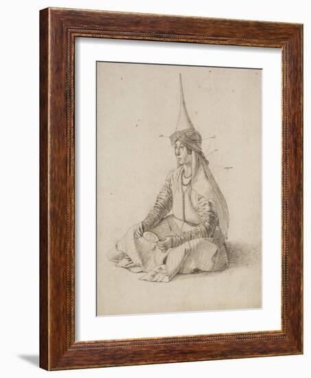 A Turkish Woman-Gentile Bellini-Framed Art Print