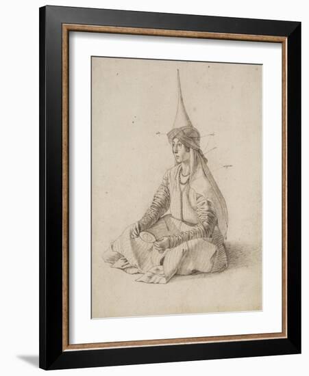 A Turkish Woman-Gentile Bellini-Framed Art Print