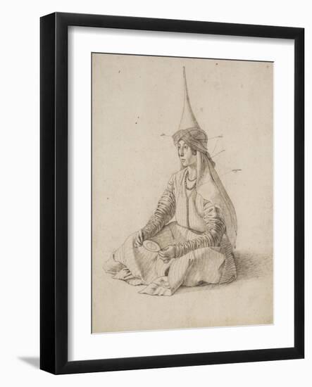 A Turkish Woman-Gentile Bellini-Framed Art Print