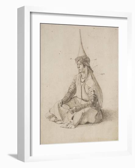 A Turkish Woman-Gentile Bellini-Framed Art Print