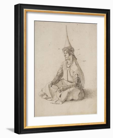 A Turkish Woman-Gentile Bellini-Framed Art Print