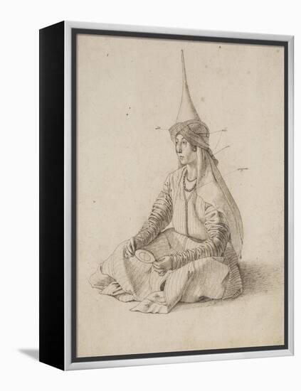 A Turkish Woman-Gentile Bellini-Framed Stretched Canvas