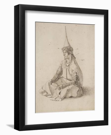 A Turkish Woman-Gentile Bellini-Framed Art Print