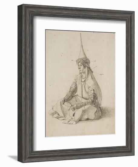 A Turkish Woman-Gentile Bellini-Framed Art Print