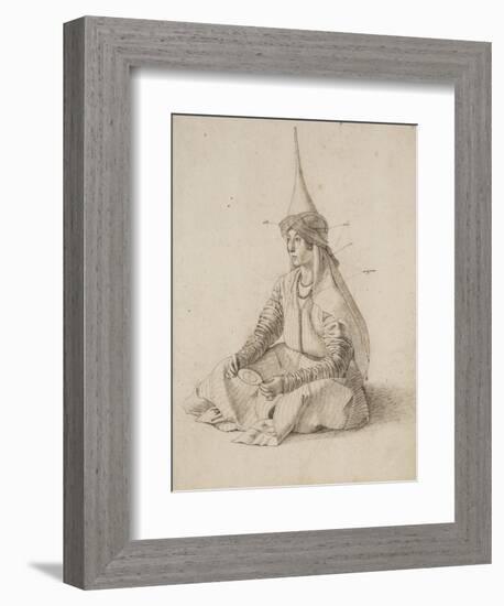 A Turkish Woman-Gentile Bellini-Framed Art Print