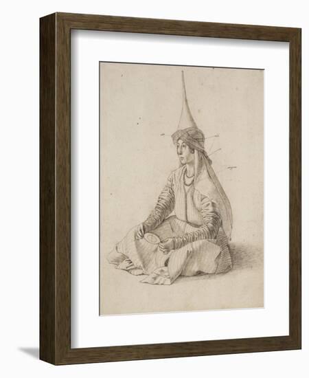 A Turkish Woman-Gentile Bellini-Framed Art Print