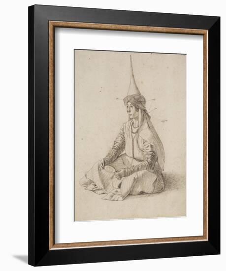 A Turkish Woman-Gentile Bellini-Framed Art Print