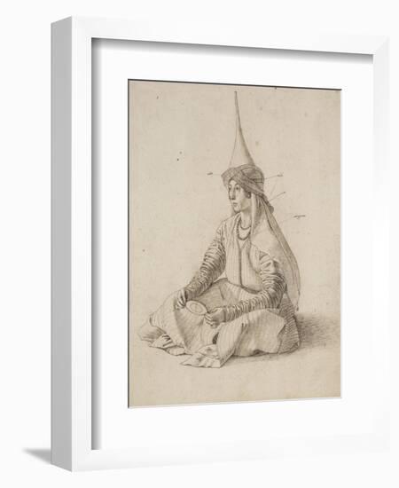 A Turkish Woman-Gentile Bellini-Framed Art Print