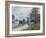 A Turn in the Road, 1873-Alfred Sisley-Framed Giclee Print