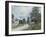 A Turn in the Road, 1873-Alfred Sisley-Framed Giclee Print