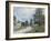 A Turn in the Road, 1873-Alfred Sisley-Framed Giclee Print