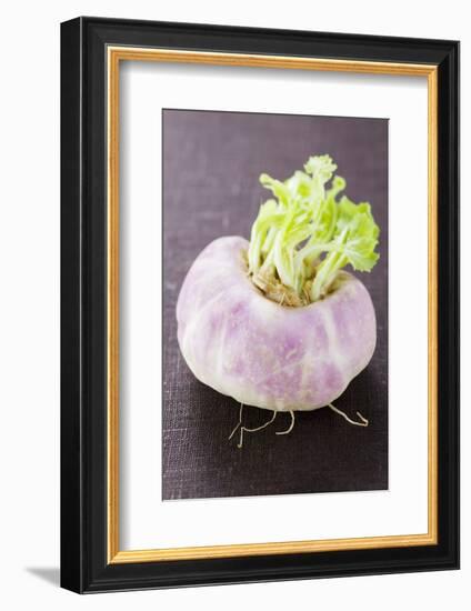 A Turnip-Foodcollection-Framed Photographic Print