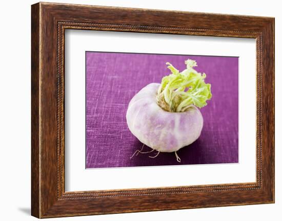 A Turnip-Foodcollection-Framed Photographic Print