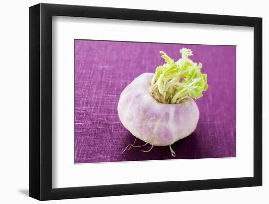 A Turnip-Foodcollection-Framed Photographic Print