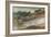 A Tuscan Landscape with Village and Olive Grove (Pencil, W/C and Bodycolour on Paper)-John Roddam Spencer Stanhope-Framed Giclee Print