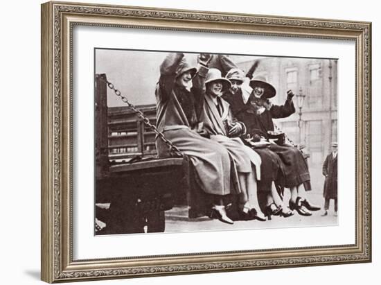 A Twopenny Tailboard Trip, May 1926-English Photographer-Framed Photographic Print