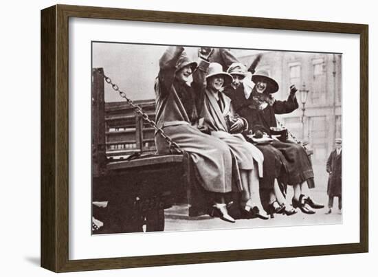 A Twopenny Tailboard Trip, May 1926-English Photographer-Framed Photographic Print