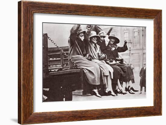 A Twopenny Tailboard Trip, May 1926-English Photographer-Framed Photographic Print