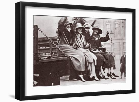 A Twopenny Tailboard Trip, May 1926-English Photographer-Framed Photographic Print