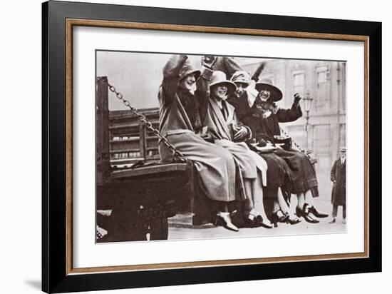 A Twopenny Tailboard Trip, May 1926-English Photographer-Framed Photographic Print