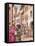 A Typical Street Scene in Florence in the Early 15th Century-Pat Nicolle-Framed Premier Image Canvas