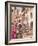 A Typical Street Scene in Florence in the Early 15th Century-Pat Nicolle-Framed Giclee Print