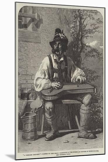 A Tyrolese Composer-Carl Haag-Mounted Giclee Print