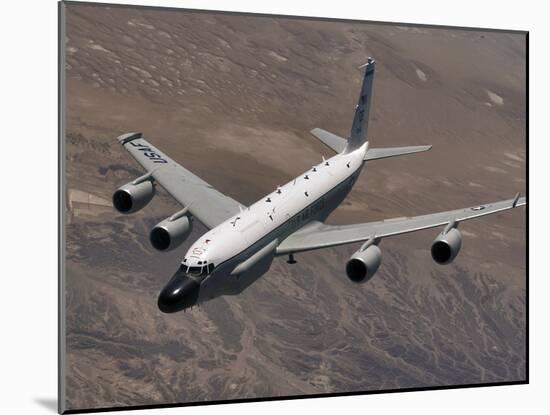 A U.S. Air Force RC-135 Rivet Joint Reconnaissance Aircraft-Stocktrek Images-Mounted Photographic Print