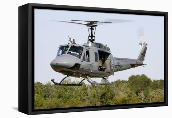 A U.S. Air Force Th-1H Huey Ii During a Training Sortie in Alabama-null-Framed Premier Image Canvas