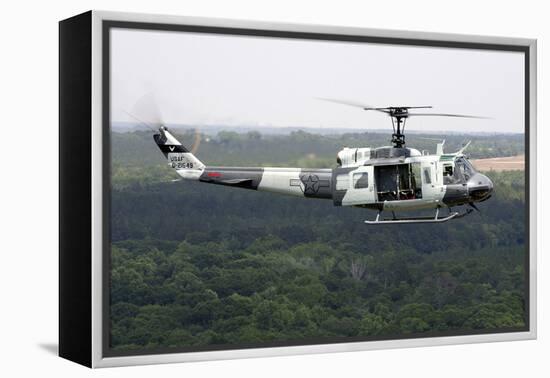 A U.S. Air Force Uh-1H Huey in an Experiment Paint Scheme-null-Framed Premier Image Canvas