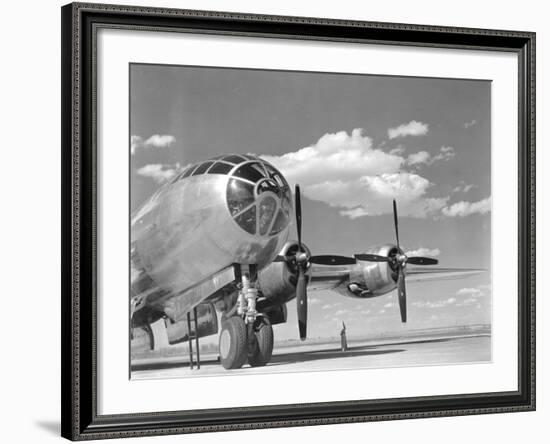 A U.S. Army Air Forces B-29 Superfortress Bomber Aircraft-Stocktrek Images-Framed Photographic Print