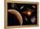 A Ufo on its Journey Through the Vastness of Our Galaxy-null-Framed Stretched Canvas