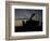 A UH-60 Black Hawk Helicopter on the Flight Line at Sunset-null-Framed Photographic Print