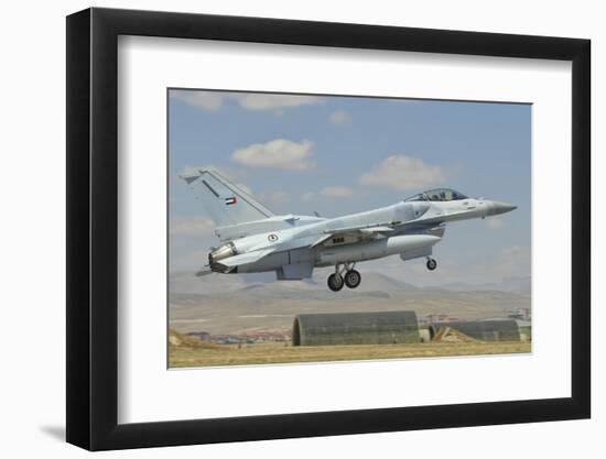 A United Arab Emirates Air Force F-16 Block 52+ at Exercise Anatolian Eagle-Stocktrek Images-Framed Photographic Print