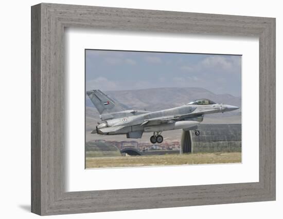 A United Arab Emirates Air Force F-16 Block 52+ at Exercise Anatolian Eagle-Stocktrek Images-Framed Photographic Print