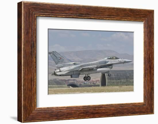 A United Arab Emirates Air Force F-16 Block 52+ at Exercise Anatolian Eagle-Stocktrek Images-Framed Photographic Print