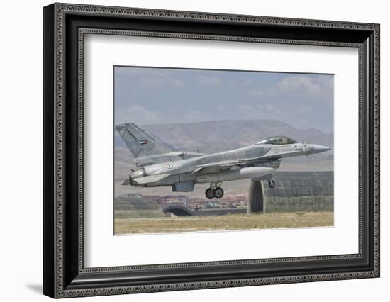 A United Arab Emirates Air Force F-16 Block 52+ at Exercise Anatolian Eagle-Stocktrek Images-Framed Photographic Print