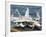 A US Navy F/A-18C Hornet Tied on the Flight Deck of USS Nimitz-Stocktrek Images-Framed Photographic Print