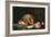 A Vanitas Still Life with a Skull a Book and Roses-Jan Davidsz de Heem-Framed Giclee Print